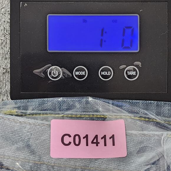 Vintage Y2K Banana Republic Jeans Womens 6 Blue Low Rise Crop Straight Stretch - Picture 13 of 13